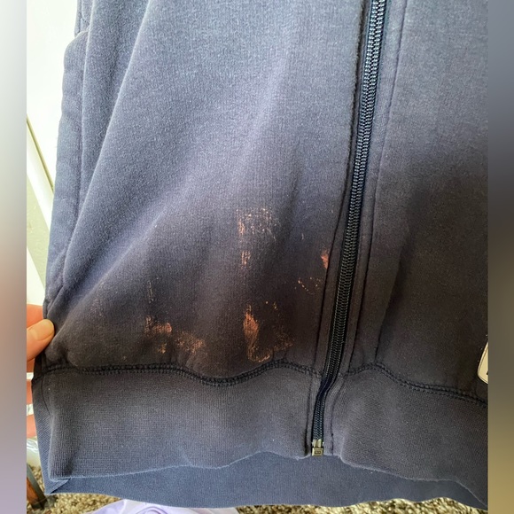 Michael Jordan, Medium, Navy blue zip up hoodie. Size M. - Picture 3 of 8